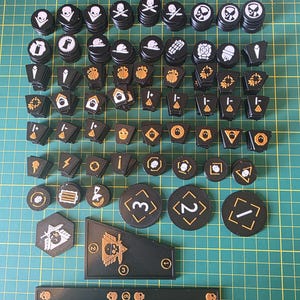 254 Piece Kill Team Token Set 3rd Edition