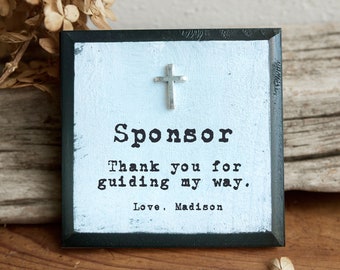 Personalized Confirmation Sponsor Gift, Godmother Gift, Gift for Godparents, Godparents Gift, Gift for Godmother