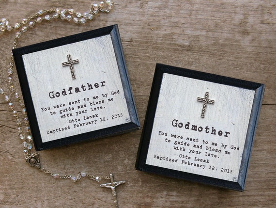 godparent godmother godfather christening keepsake Personalised godchild gift