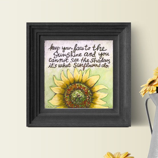 Mother's Day Gift Sunflower Gifts Helen Keller Quotes | Etsy