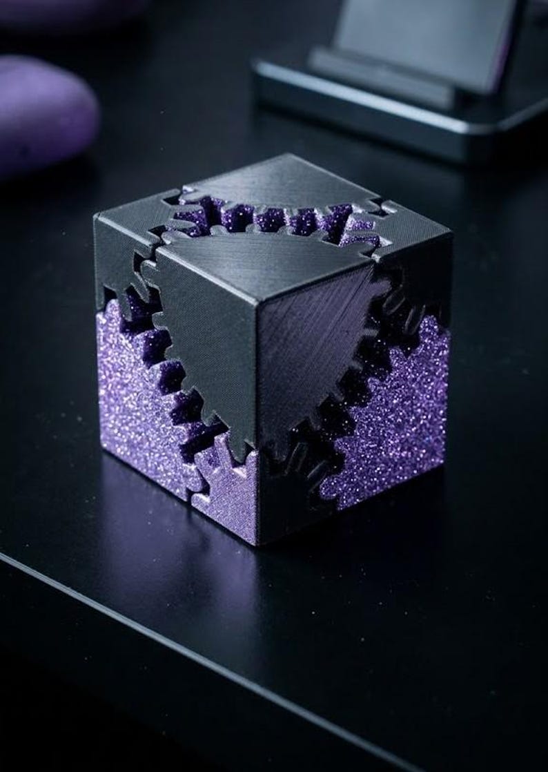 Fidget Gear Cube - STL File - Etsy