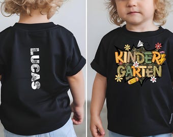 Custom Back to School Shirt,Personalized Kids Name Shirt,Back to school gift,Personalized Back To School Tee,Custom Grade T-Shirt,Grade Tee