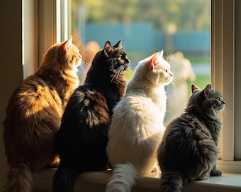 Descarga digital de arte de Cuatro Gatos