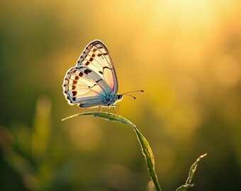 Descarga digital de arte de tallo de mariposa 2