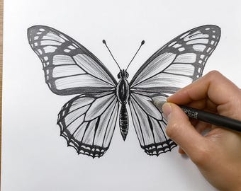 Descarga de archivo digital de arte de mariposas