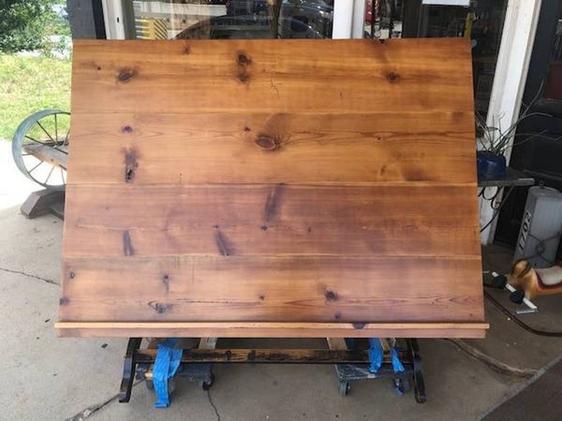 Vintage Drafting Table Desk