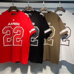 ☆品薄☆【AMIRI】ペガサス 刺繍 ブラックコットンTシャツ VINTAGE PEGASUS OVERSIZED TEE - Black | AMIRI