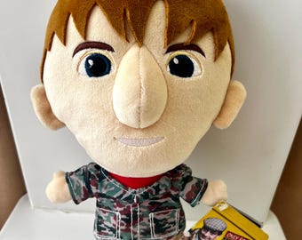 ヴィンテージ ロドニー・トロッターぬいぐるみ • オンリー・フールズ・アンド・ホーセズ • 12インチ • タグ付き新品 • イギリスのテレビキャラクター コレクターズアイテム