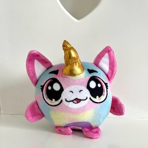 Munchkinz collectible toy Stuffed unicorn Plush round toy Rainbow unicorn Toy for girls Baby girl toy Unicorn Dubai toy