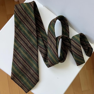 Vintage Krawatte aus reiner Wolle | retro Wolle Krawatte | sammelwürdige Krawatte | Männer Geschenk | formelle Geschäftskrawatte | Lehrer Krawatte | Geschenk für Ihn | handgemachte Krawatte