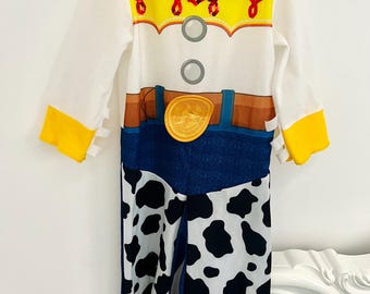 Mono de disfraz de Woody de Toy Story de Disney Pixar para niños de 3 a 4 años