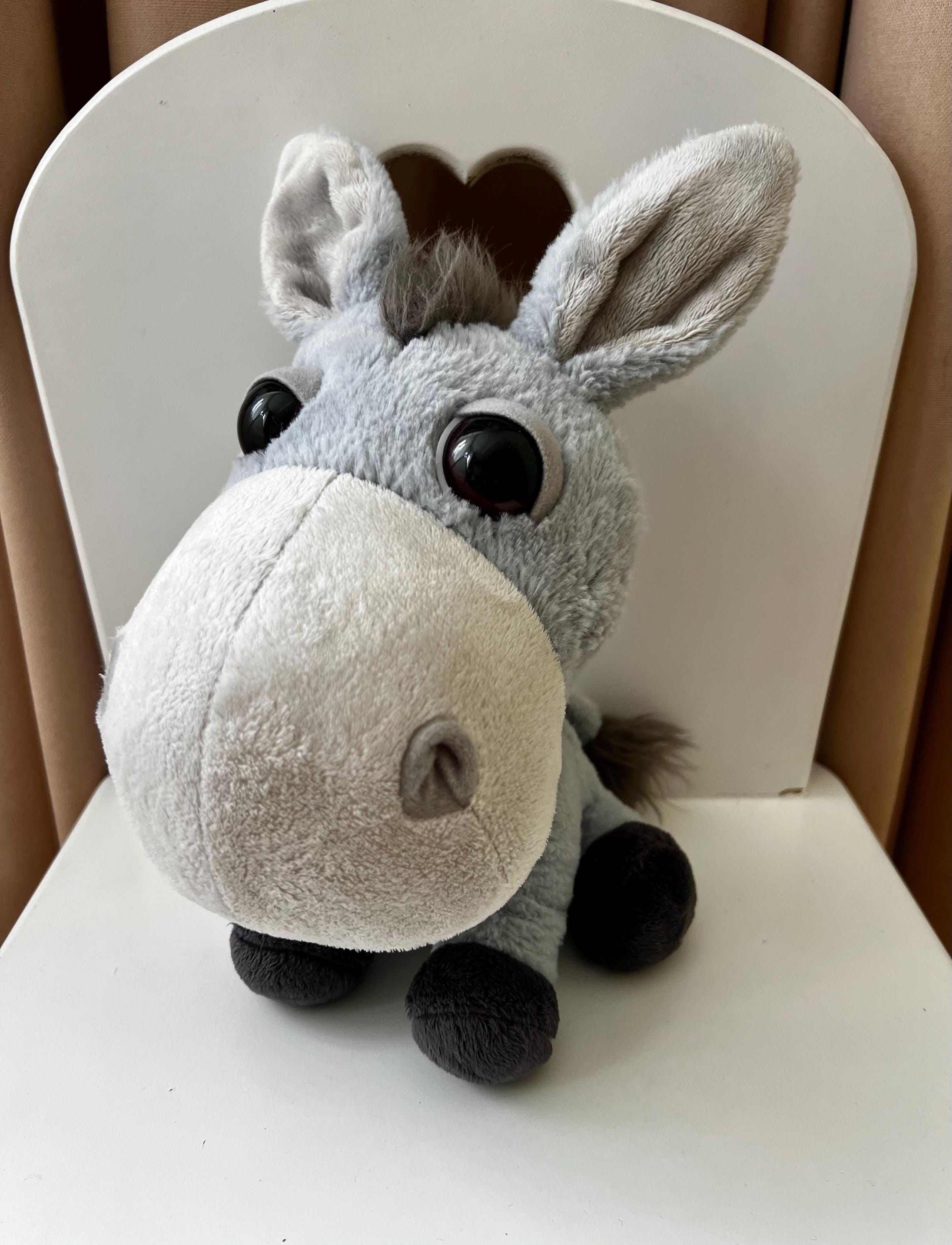 Big Headz Donkey Plush by TSS Global •30cm • Collectible UK Plush