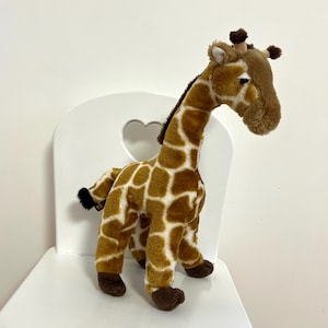 Stuffed giraffe by Ravendsen Suma Collection | vintage plushie | unique collectible plush giraffe | toddler toy |kids gift