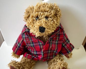 ヴィンテージ ウォーカーズ テディベア：タータンベスト付き 6インチ