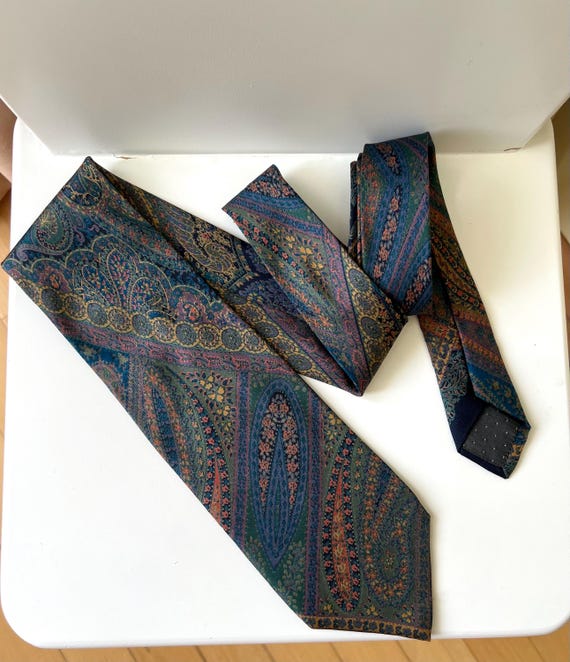 Cravate italienne rare 100 soie ANSELMO DIONISIO cravate de