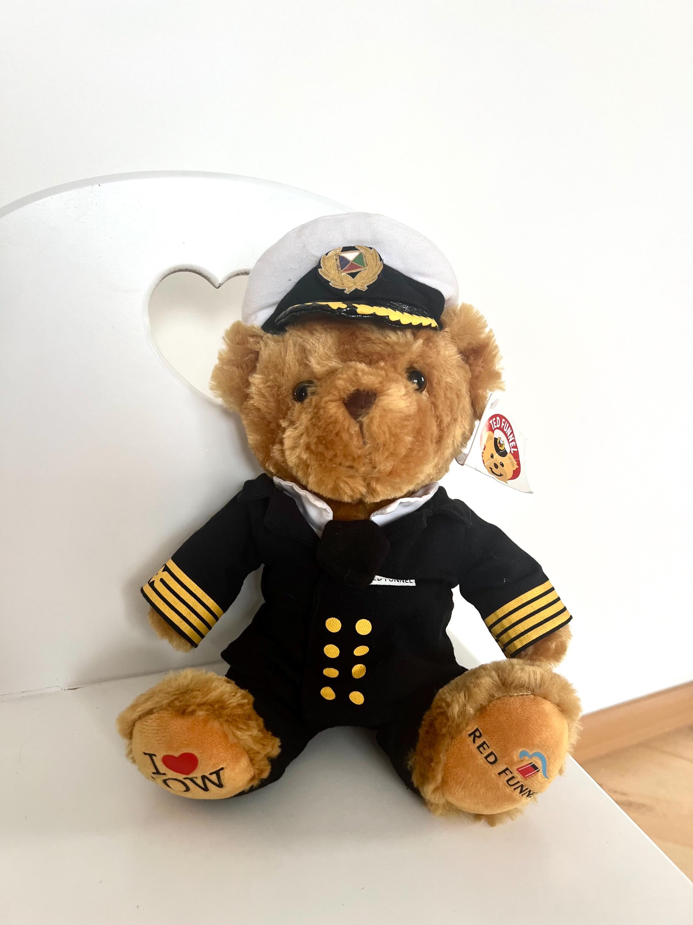 ウィンダンシー　SEA TEDDY BEAR Ben Teddy Bear in Suitcase | Bograd Kids Toys NYC