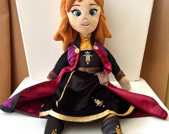 Ty Frozen 2 Anna Plush Doll • 42cm Soft Toy • Disney Princess Anna • Frozen Fan Gift