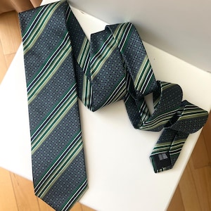 AlFerano Italian vintage silk tie | collectible tie | retro necktie |festive tie | business tie | formal tie | gift for him| Reine Seide tie