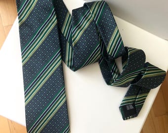 AlFerano Italian vintage silk tie | collectible tie | retro necktie |festive tie | business tie | formal tie | gift for him| Reine Seide tie