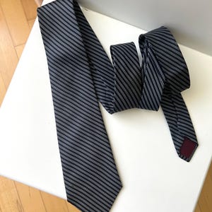 Vintage silk tie Hector Powe City Club | British necktie | pure silk tie | luxury classic tie | business formal tie | gift for him| tie 80s