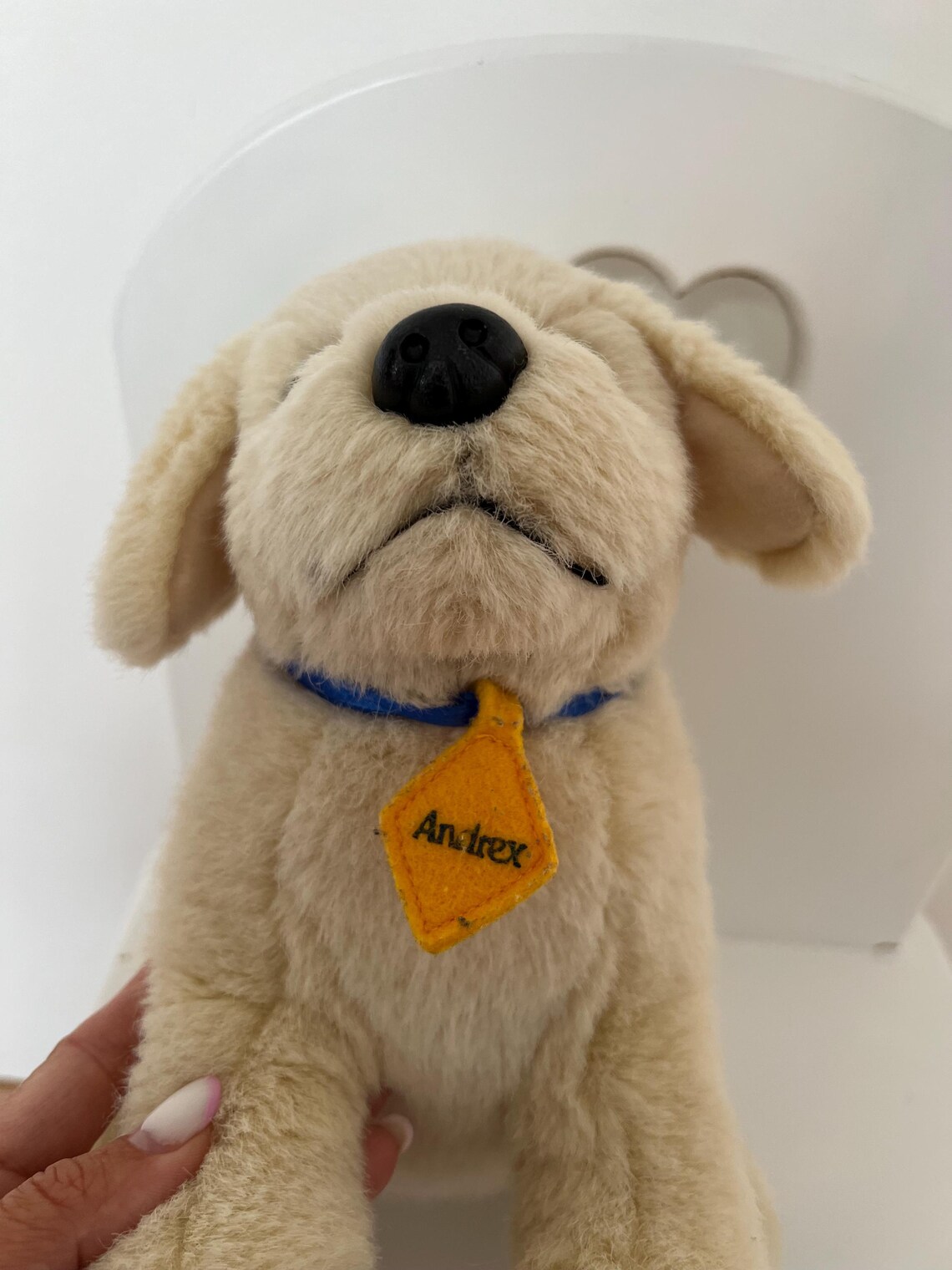 Andrex Vintage Plush Dog Stuffed Labrador Dog From Advertisement Andrex 
