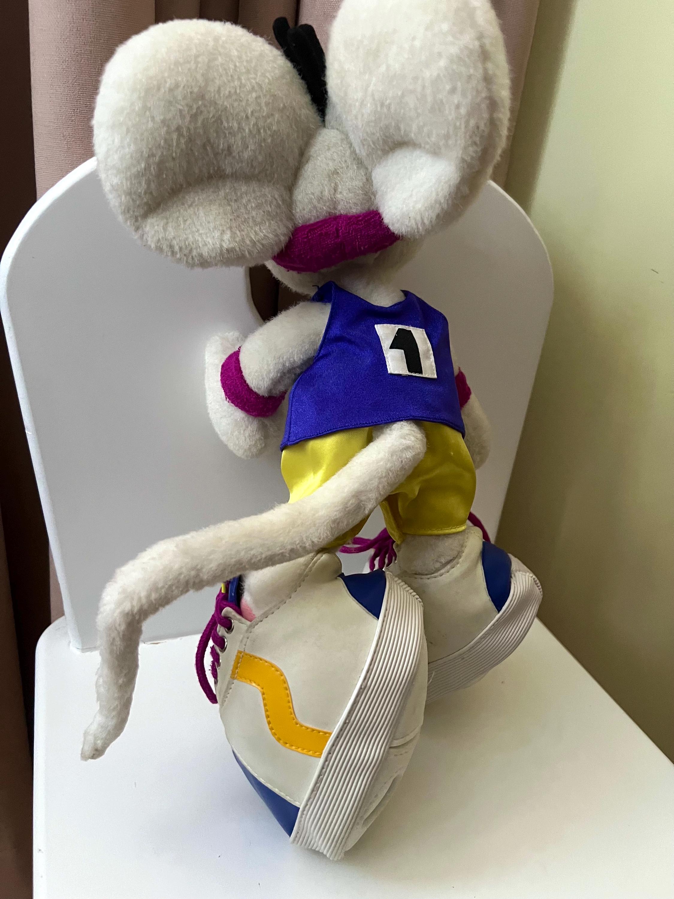 ヴィンテージ ラージ Diddl Maus スポーツ ぬいぐるみ 1990年代