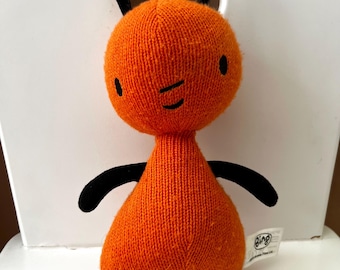Flop Plush Toy from Bing TV Show • Interactive Talking Soft Toy • 28 cm • Bing Orange Character • Bing Show Fan Gift
