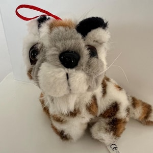 vintage stuffed animal plush vintage toy stuffed baby leopard plush leopard cute plush toy children gift