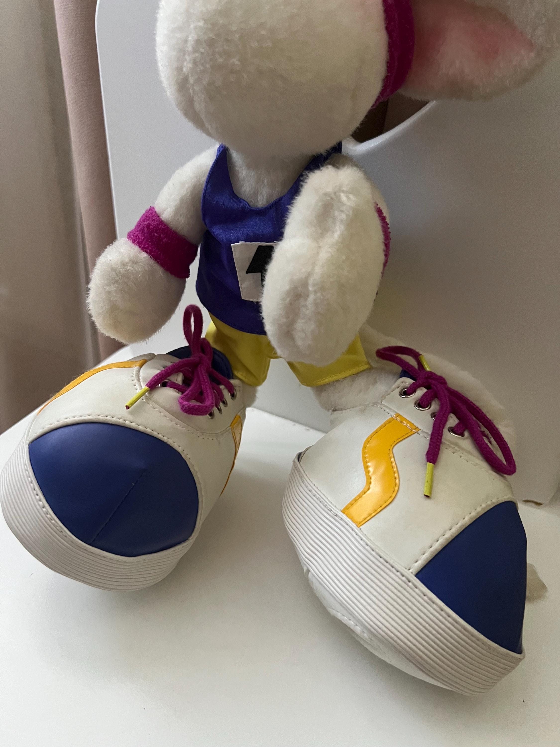 ヴィンテージ ラージ Diddl Maus スポーツ ぬいぐるみ 1990年代