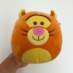 Soft tiger Plush toy Stuffed pillow Tigres collectible toy Vintage toy Cuddle pillow Home decor Baby gift Toddler gift