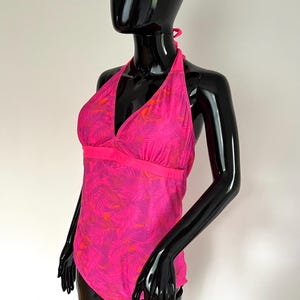 Einteiliger Frauen Badeanzug | Größe XL - 2XL US 16 | Vintage-Bademode | Regatta Badeanzug | Retro Badeanzug | Beachwear Badeanzug 1990 Jahre