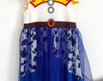 Vintage Toy Story Jessie Dress Costume for Kids • Kids 5-6 Years (110-120cm) • Cowgirl Outfit • Kuds Cosplay • Disney Pixar Fan Gift