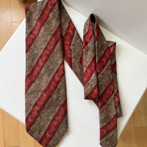 Marks&Spencer vintage silk tie| retro men necktie| collectible tie| designer Italian tie| Reine seide tie| festive tie| gift for him
