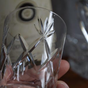 Vintage Crystal Tumblers