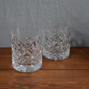 Vintage Crystal Tumblers