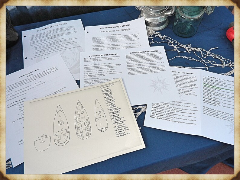 Steampunk Murder Mystery Dinner Party Game // Automaton Atrocity ...