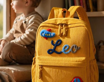 Mochila personalizada para guardería, mochila escolar para niños, mochilas personalizadas con nombre, mochila escolar personalizada para niño, mochila suave para niños