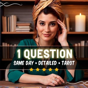 Lecture de tarot en une question, lecture de tarot à la même heure, lecture de tarot détaillée, lecture rapide psychique - carte de tarot, passé, présent, futur