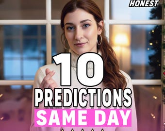 10 Future Tarot Predictions, Same Day Reading, Prediction Reading, Future Reading, Tarot Online