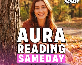 Aura Reading, Questions, Same Day, Psychic, Spiritual path, Guidance, Future Prediction, Energy Reading, Psychic Medium Reading