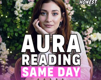 Aura Reading, Questions, Same Day, Psychic, Spiritual path, Guidance, Future Prediction, Energy Reading, Psychic Medium Reading
