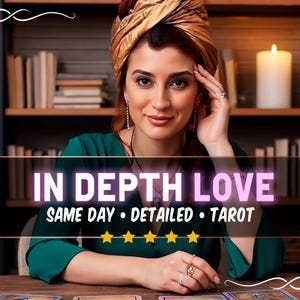 Lectura de Tarot del Amor Profundo - Guía para Relaciones - Lectura completa y detallada - Cartas de Tarot y Consejos
