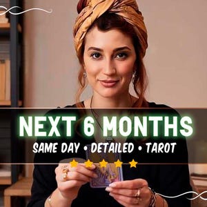 Prossimi 6 mesi - Lettura dettagliata dei tarocchi, previsioni psichiche in giornata, futuro dei tarocchi, relazioni future, tarocchi della carriera e tarocchi della vita