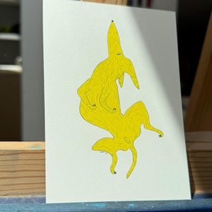 Pantic et Maia - Oeil latéral - Impression giclée - Carte postale