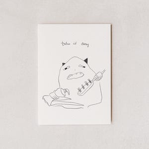 Take It Easy – Stampa Giclée – Cartolina