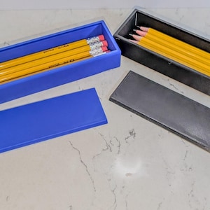 3D Printed Pencil Holder: Compact Desk Supply Organizer