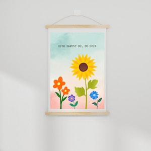 Hier kun je jezelf zijn – Posterset voor queer zichtbaarheid en zelfacceptatie (5 ontwerpen × 2 versies | 10 digitale posters | PDF + PNG)