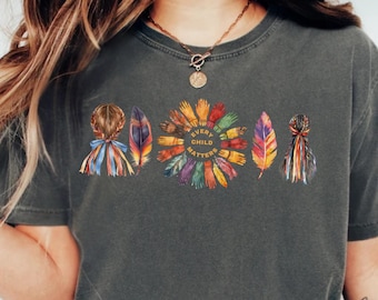 Indigenous Shirt,Native American Shirt,MMIW Awareness Shirt,Native Feather Shirt,Orange Day Gift,American Indian Tee,Native Pride Shirt