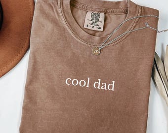 Comfort Colors® Cooles Dad Shirt, Cooler Dads Club Shirt, Neues Dad Shirt, Vatertagsgeschenk, Best Dad T-Shirt, Favorit, Geschenk für Coolen Dad