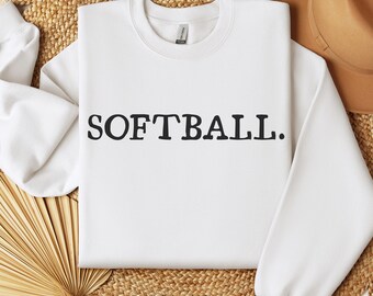 Softball Sweatshirt, Softball Mom Gift, Game Day Sweat, Sports Mama Sweater, Softball Mom Hoodie, Funny Softball Mom Sweat, Gift For Mom